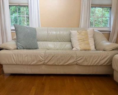 Leather sofas