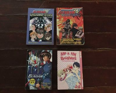 Lot Of 4 Manga Comic Books