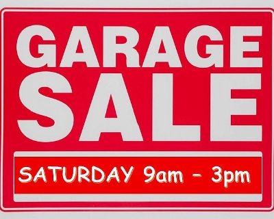 Garage Sale - this Saturday!
