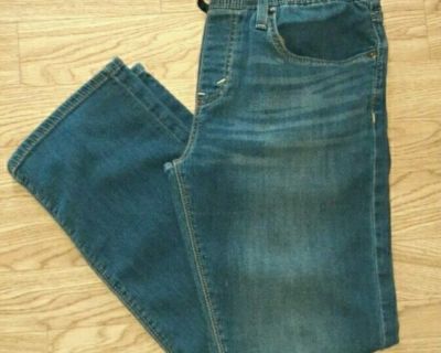 Denizen Levi's Pull-On Drawstring Denim Jeans Boys Size 16 Regular