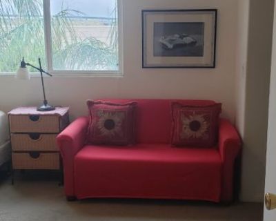 Very quiet neighbor & safe area, We'r located between 210Fwy & 15Fwy Near by Victoria Garden, There's a walking closet & sink also N bathroom right next door (share with a man)~ very nice young man, We have a large kitchen area also can offer own parking area N Space for Refrigertor, Please send massage Terry) 909-228-8603 (Fast Wi-Fi) First, last month deposit required, Room is available NOW!!!