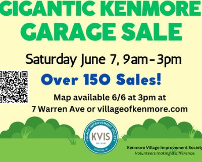 GIGANTIC KENMORE GARAGE SALE