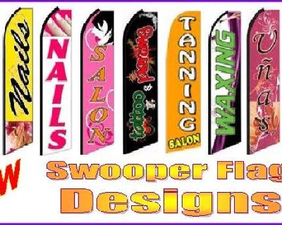 Banderas, Custom and stock Air Dancers, Pizza, Taco, Tax, Barber, flag