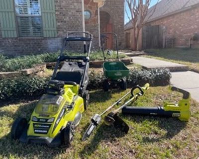 Ryobi Lawn Equipment - Moving Sale