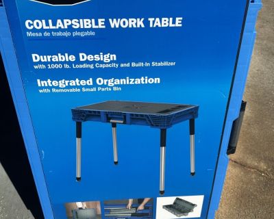 FS HART COLLAPSIBLE WORK TABLE