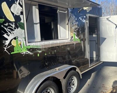 NEW & TURNKEY - 2023 7' x 16' Kitchen Food Concession Trailer with Pro-Fire Suppression