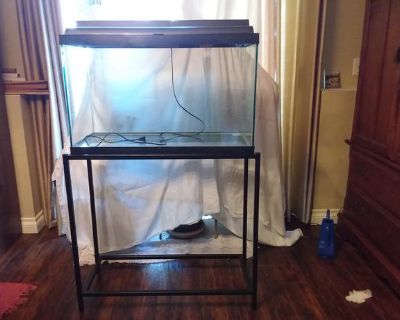 Aquarium with Stand and accessories