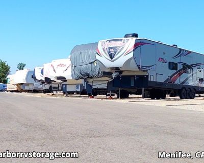 Just $99/month! Secure Outdoor RV Storage in Menifee, CA (30' and under)