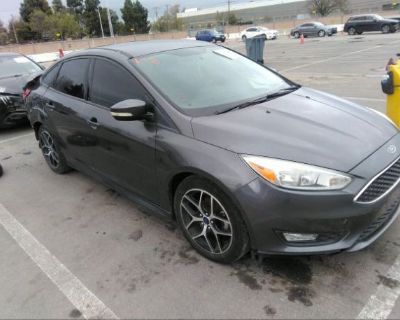 Salvage Gray 2015 Ford Focus