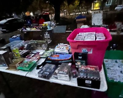 Multi family yard sale