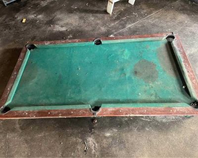 pool (billiards) table top (top only)