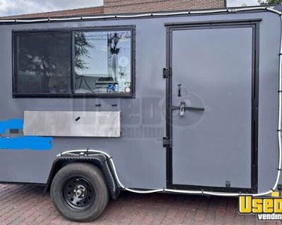 Turnkey - 2024 6' x 12' Mobile Coffee/Espresso Trailer | Concession Trailer
