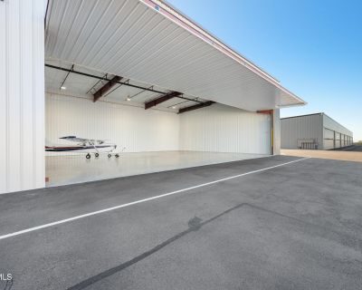 26671 S CRISMON Road # C1. Property for Rent in Queen Creek, AZ for $6,240. This 4,800 square foot property was built in 2024 on a lot size of 0.11.. Now available for lease at Pegasus Airpark (5AZ3) this newly built 80' x 60' hangar offers the perfect space for aircraft storage or aviation-related use in one of Arizona's premier gated airpark communities. Featuring a generous 80'wide door with...