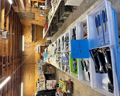 Large yard sale rain or shine something for everyone