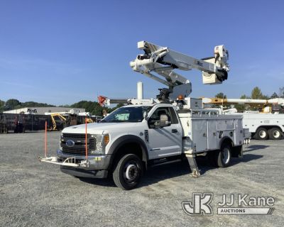 Used 2017 Ford F550 4x4 Boom, Bucket, Crane in China Grove, NC