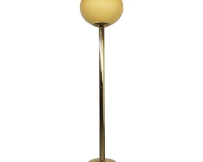 1980s Postmodern Brass Floor Lamp by Rainbow Lamp Company