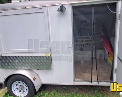 6' x 12' Pace American Shaved Ice & Popcorn Concession Trailer | Mobile Food Unit