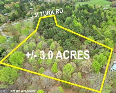 J M Turk Rd Lot,flowery Branch, Plot For Sale