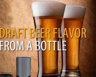 Experience the Perfect Pour Every Time with the Draft Beer Flavor Bottle Pourer!