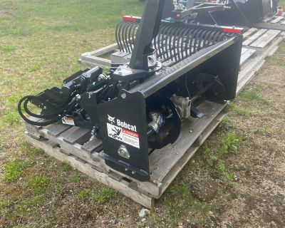 Condition: New, Make: Bobcat, Model: Front Mount Snowblower - Compact Tractor - 49 in., Year: 0, Color: Black, Dealer: Dalton Mountain Motor Sports, Phone: 603-788-4991. Get a better view and more control when clearing heavy snow on your property using the front mount snowblower. This PTO-powered attachment offers an easy-to-use front mount design that allows you to blow snow while driving forw...