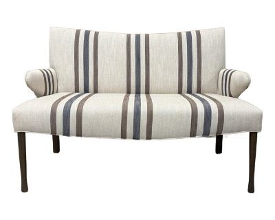 Dining Bench With Linen Fabric