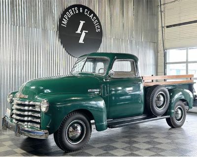 1949 Chevrolet 3600 Deluxe Cab Manual Transmission RWD