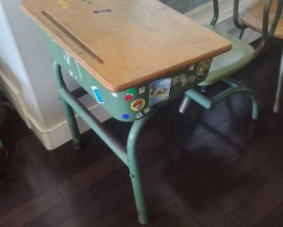 Antique/Vintage School Desk