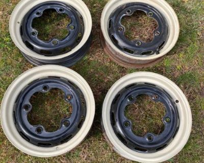 66-67 Beetle Set Four Wheels