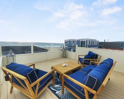 Spacious Home, Ocean View & Large Roof Deck by 710 Vacation Rentals | WHITING709 - Mission Beach