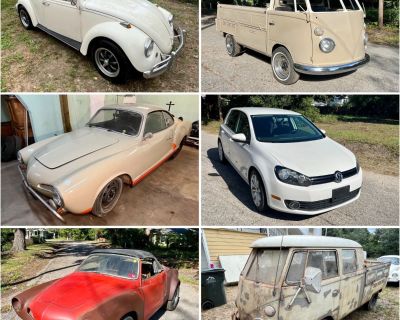 Classic 1967 VWs, 2013 VW Golf, Karmann Ghias & More
