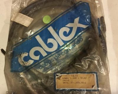 211609721E 60-63 Bus Emergency Brake Cable