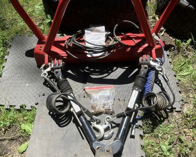 Jeep TJ flat tow bumper, tow bar, and tow wiring harness