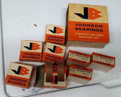 FORD 49 53 49-53 V8 ENGINE ROD BEARINGS JOHNSON JB