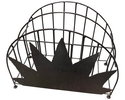 Vintage Rising Sun Metal Magazine Rack