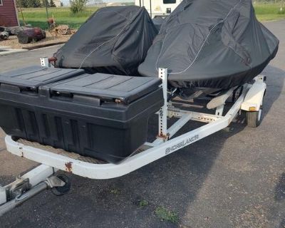 2 Jet Skis and trailer