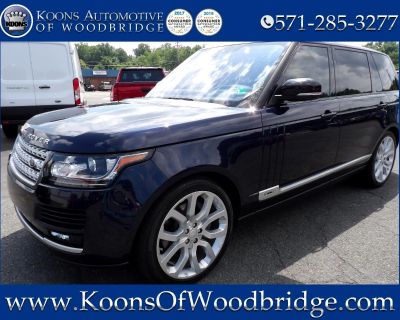 2017 Land Rover Range Rover V8 Supercharged LWB