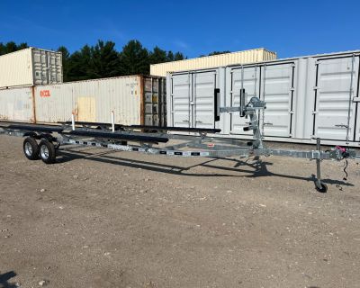 2025 Venture VPT-24-40 23-25 Ft. Galvanized Pontoon Boat Trailer Boat Trailers Pontoon Turner, ME