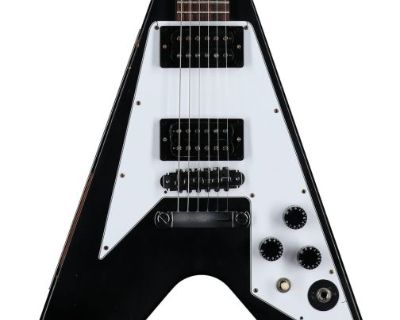 Gibson Custom Kirk Hammett 1979 Flying V Electric Guitar (with Case)