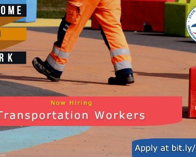 Transportation Worker I - Multiple Openings - Entry Level!