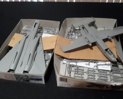 Revell F-14 & A-10 model kits