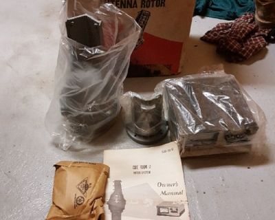 Vintage still never used cde ham ii antenna rotor set all pieces
