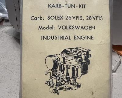 New solex carburetor rebuild kit