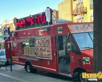 2007 Ford E-350 Super Duty Cargo Kitchen Food Truck with Pro-Fire System