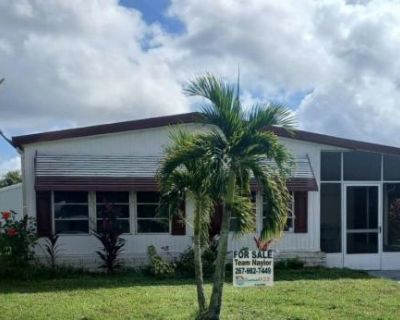 2 Bedroom 1.5BA 1056 ft Mobile Home For Rent in Vero Beach, FL