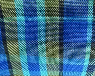 Vw bus westfalia new plaid and curtain fabric