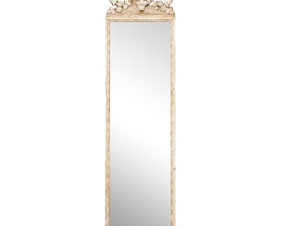 Swedish Slender Wall Mirror, Late 18th Century