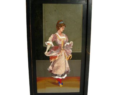 Pietra Dura Italian Portrait of a Women