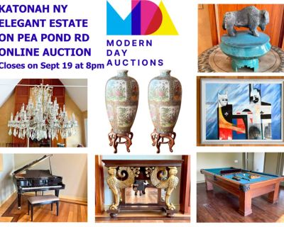 KATONAH NY ELEGANT ESTATE ON PEA POND ROAD ONLINE AUCTION By Modern Day Auctions