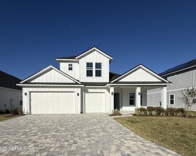 22 Holly Ridge Way. Welcome to this stunning former Dream Finders model home in Holly Landing at SilverLeaf! This home offers 5 bedrooms, 5 bathrooms, one office, and one spacious entertaining room with a waterview that can be used as an EXTRA BEDROOM. The gourmet kitchen is a true showstopper featuring elegant finishes, a deep walk-in pantry, and an open layout perfect for entertaining. The sp...