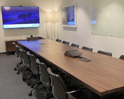 Private Meeting Room for 5 at Industrious - Liberty Center